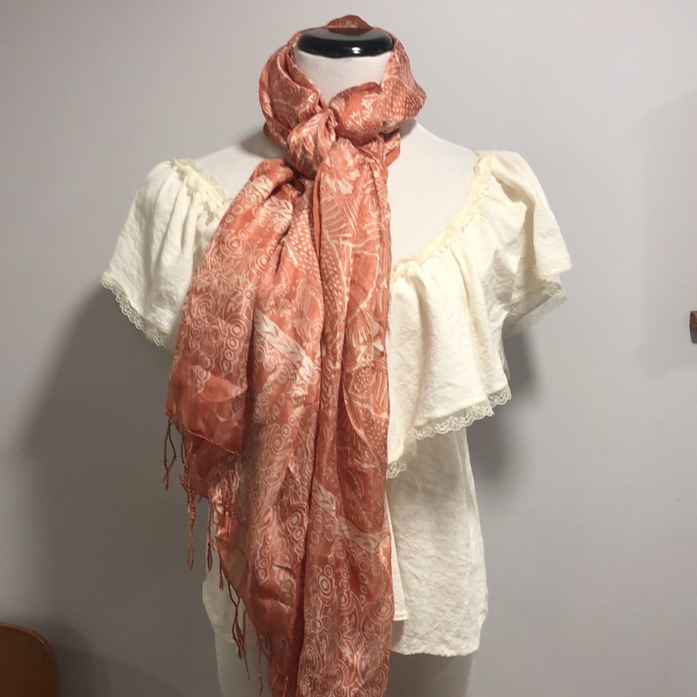 Love Shop 100% Silk Scarf